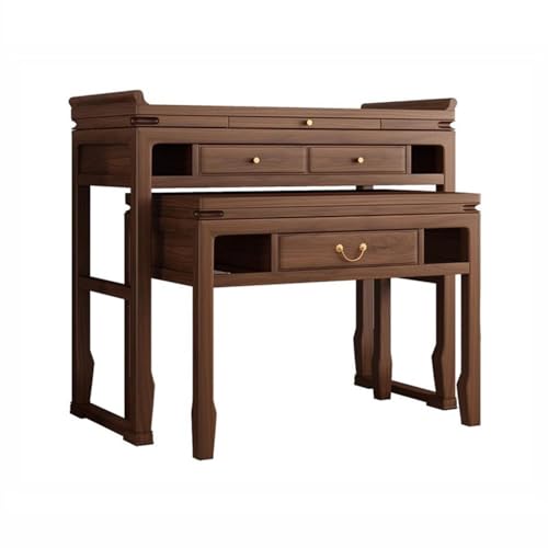 ZKALQECNF Chinesischer Stil Home Kombinationstisch aus schwarzem Nussbaumholz for Buddha-Schreine, Weihrauch-Tributtisch im chinesischen Stil Schön ZKALQECNF Chinesischer Stil Home Kombinationstisch aus schwarzem Nussbaumholz for Buddha-Schreine, Weihrauch-Tributtisch im chinesischen Stil Schön von ZKALQECNF