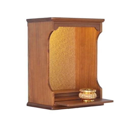 ZKALQECNF Chinesischer Stil Reichtumsopferständer zur Wandmontage for den Schreibtisch, Ausstellungstisch for Buddha-Schreine aus Holz for den Innenbereich Schön ZKALQECNF Chinesischer Stil Reichtumsopferständer zur Wandmontage for den Schreibtisch, Ausstellungstisch for Buddha-Schreine aus Holz for den Innenbereich Schön von ZKALQECNF