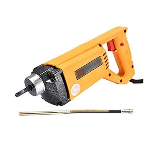 Betonrüttler, Bau Vibrator Power Beton Vibrator Hand gehaltene elektrische Bleistift-Vibrator mit 1m 1,2 m 1,5m. Schlauch(1500W+35#1m rod) von ZKLGS