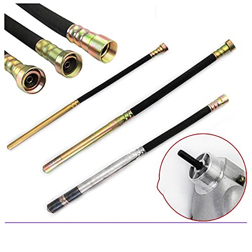 Betonrüttler, Handaufbau Vibrator Beton Vibrator Bleistiftbeton Vibrabrater mit 1m 1,2 m 1,5m. Schlauch(25#1.2m rod (without motor)) von ZKLGS