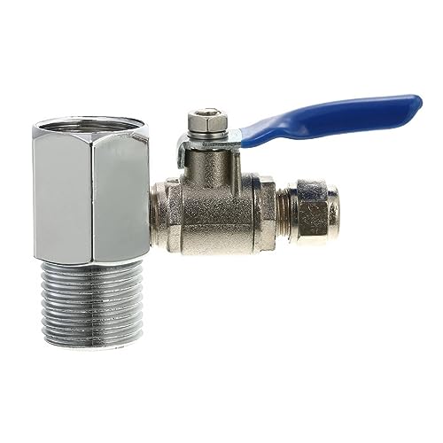 Kugelhahn, Kugelhahn 1/2'' bis 1/4'' Ventil T-Anschluss Quick Connect Speisewasser Adapter Ventil Garten Wasserhahn Wasserhahn Sanitär Hardware Kugelhahn, Kugelhahn 1/2'' bis 1/4'' Ventil T-Anschluss Quick Connect Speisewasser Adapter Ventil Garten Wasserhahn Wasserhahn Sanitär Hardware von ZKLGS