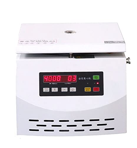 Laborzentrifuge, Digitaler Zentrifugen-Desktop Niedrige Geschwindigkeit Automatische Bilanzzentrifugen-Laborröhre Zentrifuge(Host+4x100ml rotor) von ZKLGS