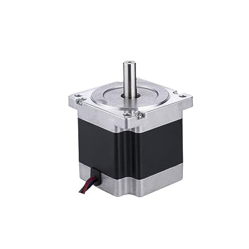 Schrittmotor, Nema 34 Schrittmotor 86 mm 4,5 Nm 4,2 A (34CS45E-420) 4-adriger Kabel-Schrittmotor for CNC-Gravierfräsmaschine für 3D-Drucker CNC von ZKLGS