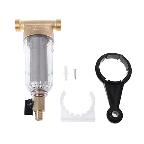 Umkehrosmose Wasserfilter, 6 Punkte Frontreiniger Kupfer Blei Wasserfilter Home Staub Edelstahl Mesh Wasserhahn von ZKLGS