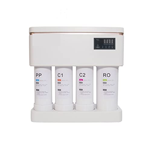 Umkehrosmose Wasserfilter, 600G Integrierte Wasserstraße 600G 4-Stufen-Filter Küche Wasserfilter Intelligenter Ro-Umkehrosmose-Anlagenfilter von ZKLGS