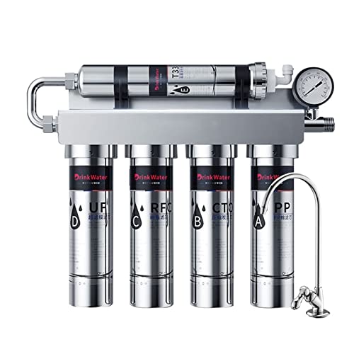 Umkehrosmose Wasserfilter, Haushalts-Küchen-Ultrafiltrations-Wasserreiniger mit Hahn-Edelstahl-direktem Getränk-Leitungs-Wasser-Reinigungs-Wasser-Filter-System von ZKLGS