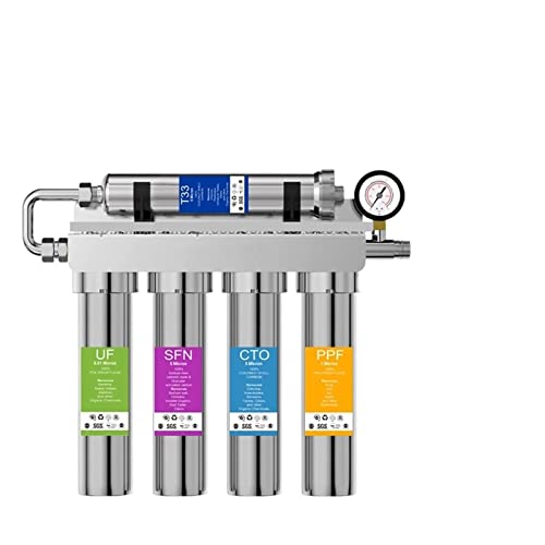 Umkehrosmose Wasserfilter, Hochleistungs-5-Stufen-Ultrafiltration Ultimate Purifier Trinkwasserfiltersystem(749) von ZKLGS