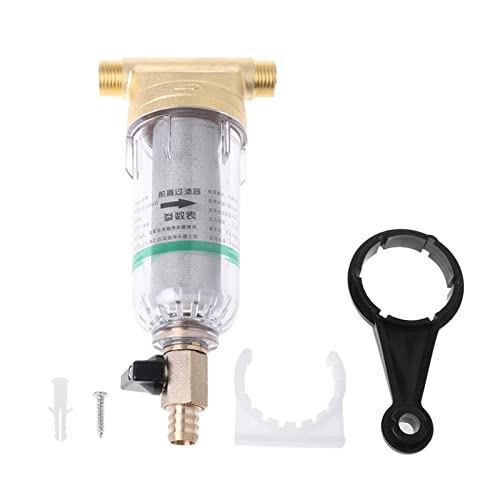 Umkehrosmose Wasserfilter, Vorfilter Edelstahl Wasserfilter Teile Purifier Mesh Kupferhahn Wasserhahn 4 Punkte Umkehrosmose Wasserfilter, Vorfilter Edelstahl Wasserfilter Teile Purifier Mesh Kupferhahn Wasserhahn 4 Punkte von ZKLGS