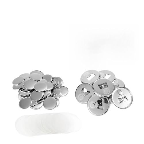 ZKLGS 50/100Set 25/32/37/44/58mm Magnet Kühlschrank Button DIY Herstellung Materialien for Button Maker Herstellung Kühlschrank Magnete Abzeichen Set(50set 58mm 2 IN 1) von ZKLGS