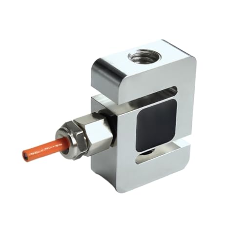 ZKLGS Wägezelle, Kraftsensor S Typ Push Pull Druck Wägesensor Gewicht Wägezelle Verwendung Analoger Drucksensor(100KG) von ZKLGS