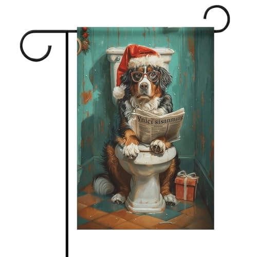 Berner Sennenhund Weihnachtsdekoration Flagge Outdoor Garten Beliebte Moderne Dekorative Designs Stil Einheitsgröße Berner Sennenhund Weihnachtsdekoration Flagge Outdoor Garten Beliebte Moderne Dekorative Designs Stil Einheitsgröße von ZKMBMU
