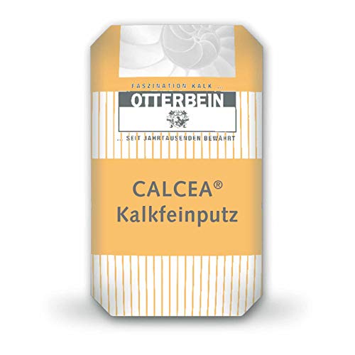 OTTERBEIN CALCEA® Kalkfeinputz 25 kg werksgemischter natürlicher Kalk nach EN 459-1 - besonders für den ökologischen Hausbau oder Denkmalpflege, Inhalt:25 kg von ZKW Otterbein