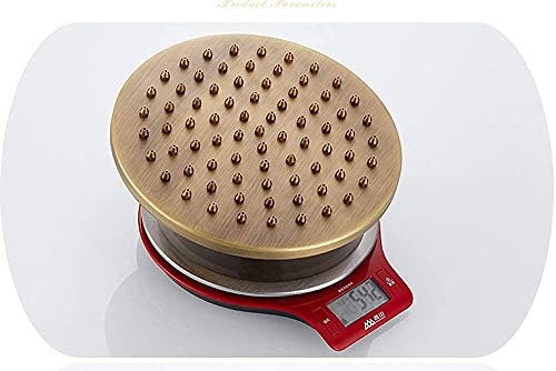 ZLCO Wasserhähne, Badezimmer-Duschsystem, Wandmontage-Badezimmer-Duschgarnitur Wasserhahn Messing-Duschmischbatterie mit Handbrause, Badewannen-Kaltwärme-Wasserhahn im europäischen Stil/D Present von ZLCO