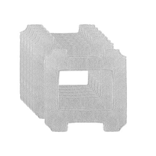 ZLFCypheria 6 stück Reinigungspad für Ecovacs Winbot W1 / W1 Pro / W2 / W2 Omni Fensterputzroboter, ür Ecovacs Winbot Fensterputzroboter Mikrofaser Wischmop Reinigungstuch, für Staub FensternFlecken ZLFCypheria 6 stück Reinigungspad für Ecovacs Winbot W1 / W1 Pro / W2 / W2 Omni Fensterputzroboter, ür Ecovacs Winbot Fensterputzroboter Mikrofaser Wischmop Reinigungstuch, für Staub FensternFlecken von ZLFCypheria