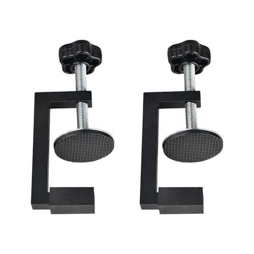 2pcs C-Zwingen Spannvorrichtungen Schraubzwingen C Klemme Befestigungsklammern Klemmhalter Tischklemmen Klemmen Metall von ZLKRHAK