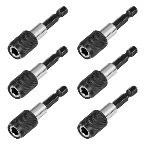 6 Stück 60mm Sechskantgriff Schraubendreher Halterung Bithalter Magnetisch Magnetischer Bithalter Schraubendreher Schnellverschluss Selbstsichernd 6 Stück 60mm Sechskantgriff Schraubendreher Halterung Bithalter Magnetisch Magnetischer Bithalter Schraubendreher Schnellverschluss Selbstsichernd von ZLKRHAK
