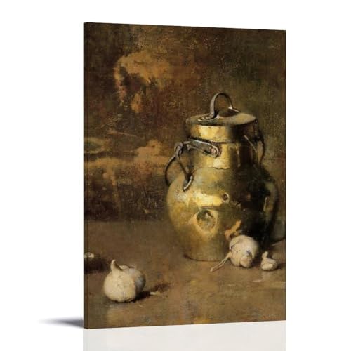 ZLLFES Emil Carlsen Poster auf Leinwand, Wandkunst, moderner, einfacher Stil, geeignet für verschiedene Lebensszenen, ist auch ein tolles Geburtstagsgeschenk, Souvenir, Rahmenstil, 30 x 45 cm ZLLFES Emil Carlsen Poster auf Leinwand, Wandkunst, moderner, einfacher Stil, geeignet für verschiedene Lebensszenen, ist auch ein tolles Geburtstagsgeschenk, Souvenir, Rahmenstil, 30 x 45 cm von ZLLFES