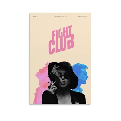 ZLLFES Poster auf Leinwand "Fight Club", moderner, einfacher Stil, geeignet für verschiedene Lebensszenen, ist auch ein tolles Geburtstagsgeschenk, Souvenir, ungerahmt, 60 x 90 cm ZLLFES Poster auf Leinwand "Fight Club", moderner, einfacher Stil, geeignet für verschiedene Lebensszenen, ist auch ein tolles Geburtstagsgeschenk, Souvenir, ungerahmt, 60 x 90 cm von ZLLFES