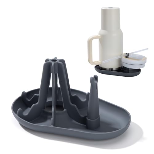Abtropfgestell für Wasserflaschen Wasserflaschen Trockenständer Silikon Schnelleres Trocknen Becher Abtropfgestell Luftkonvektion Stanley Cup Zubehör für Baby Flaschen Weinglas Kaffeebecher Geschirr von ZLLkeji