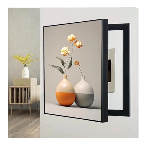 ZLRBN Stromzähler Box Dekoration Verstecken Gemälde Abdeckung, Wandblockierende Dekorative Gemälde, für DIY-Hotelwanddekoration (F,30x40cm) von ZLRBN