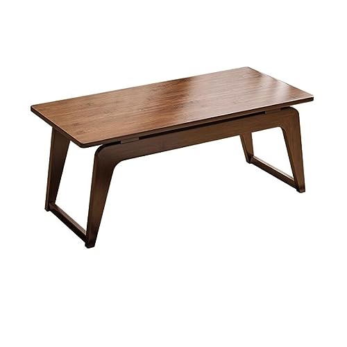 ZLSNOBLE Window Coffee Table, Small Side Table, Window Sill Zen Tea Low Table, Japanese Sitting Table Meditation Table for Bedroom Balcony Window Sill Small Tea Table(60 * 37 * 34cm) von ZLSNOBLE