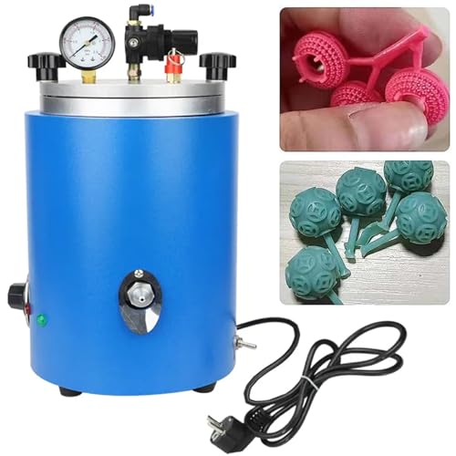 ZLWEI Vacuum Casting Machine Wax Injector Machine Jewelry Casting Machine Jewelry Wax Injection Machine Vacuum Investing Casting Machine 2.2L Capacity for Jeweler Tools ZLWEI Vacuum Casting Machine Wax Injector Machine Jewelry Casting Machine Jewelry Wax Injection Machine Vacuum Investing Casting Machine 2.2L Capacity for Jeweler Tools von ZLWEI
