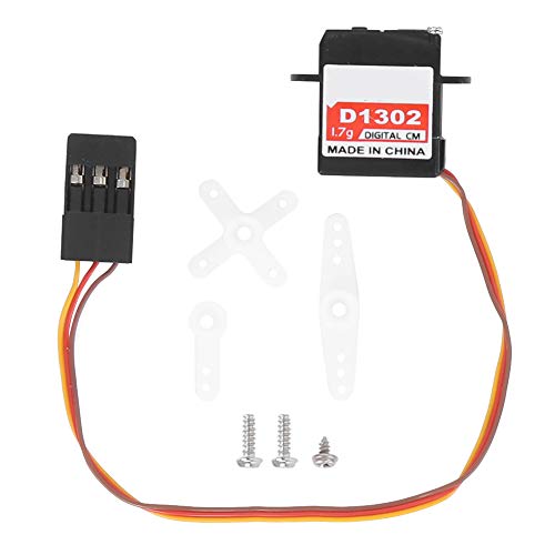 D1302 MINI Digitales Servo Ersatzteile Accessoire -Lenkgetriebe für feste Flügelflugzeugmodell (JR -Stecker) von ZLXCAOB