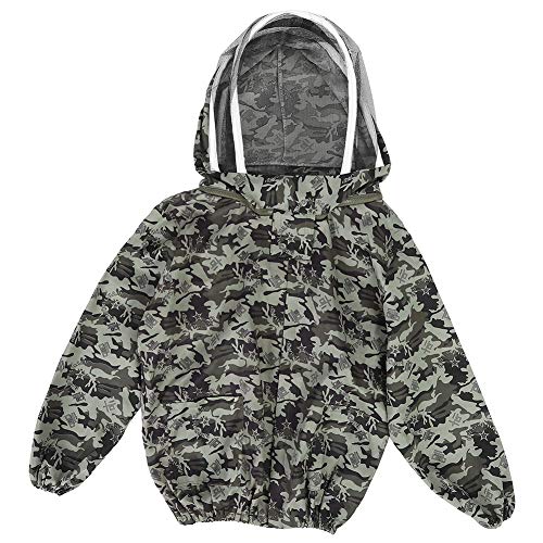 Faltbare Bienenzuchtschutzschleimjacke Doppelte Reißverschlüsse Bienenanzug Imker Vorräte Faltbare Bienenzuchtschutzschleimjacke Doppelte Reißverschlüsse Bienenanzug Imker Vorräte von ZLXCAOB