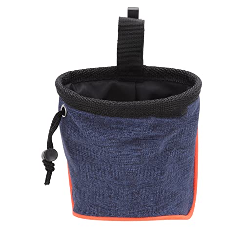 Hundevergnügen Beutel zusammenklappbarer Hundebeutel mit eingebautem Kotbeutelspender Reisen im Freien (Blau) von ZLXCAOB