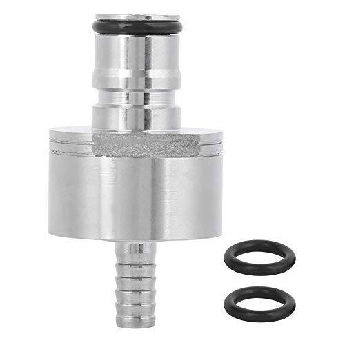 Kohlensäurekappe Edelstahl -Zähler Druckflasche Füllwerkzeug 5/16 Zoll Barb Ball Lock Home Brewing von ZLXCAOB