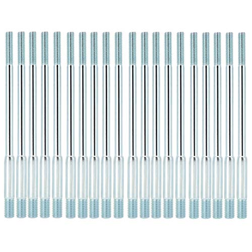 M6x8x135 Zylinderkopfbolzenschrauben Doppelende Gewinde 20pcs Generator Vergaser Zubehör Eisen M6x8x135 Zylinderkopfbolzenschrauben Doppelende Gewinde 20pcs Generator Vergaser Zubehör Eisen von ZLXCAOB