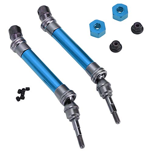 RC Car Front CVD Drei Abschnitt Antriebswelle Teile Slash Stable Performance Easy Installation für Hobbyisten (Blau) von ZLXCAOB