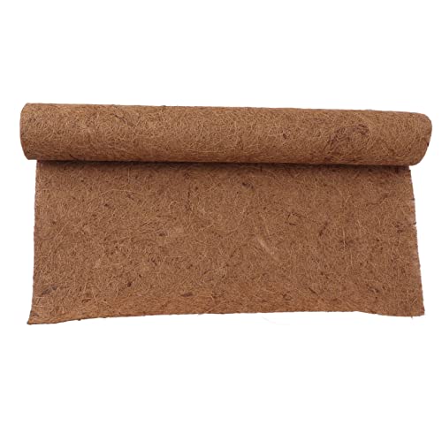 Reptilienkokosnussfaser Teppich verhindern, DASS Schläger warmes Reptil Kokosfaser -Liner Käfigmatte für Reptilienschildkröten -Eidechse 1.6x4,9ft von ZLXCAOB