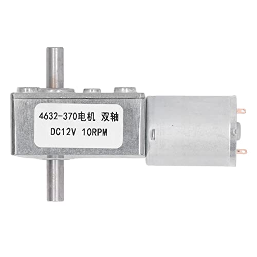 Turbo -Getriebe Motor High Torsion Micro Getriebe 12V Elektrische Werkzeuge für Fensteröffner (10 U/min) von ZLXCAOB