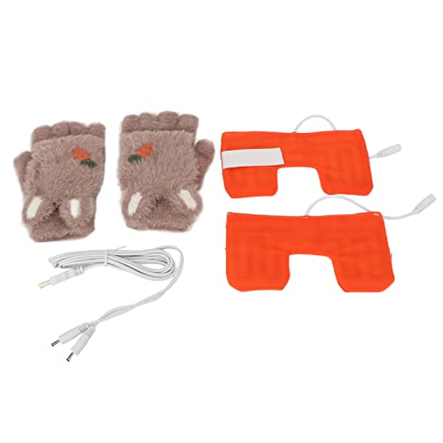 ZLXCAOB USB -Heizhandschuhe Vollfinger -Heizung Stricken warmer dehnbarer Computer Schreibmaschine Khaki ZLXCAOB USB -Heizhandschuhe Vollfinger -Heizung Stricken warmer dehnbarer Computer Schreibmaschine Khaki von ZLXCAOB
