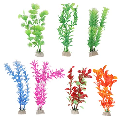 ZLXCAOB Wasserpflanzen Simulation Plastik Aquarium Dekoration Fischtankpflanzen leuchtende Farben für Home Office Desk ZLXCAOB Wasserpflanzen Simulation Plastik Aquarium Dekoration Fischtankpflanzen leuchtende Farben für Home Office Desk von ZLXCAOB