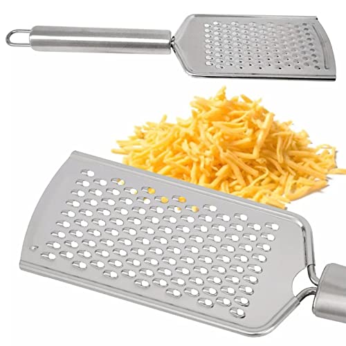 Käsereibe,Zitronenreibe,Handreibe,Edelstahl Zester Reibe,Zester Reibe Fein,Küchenreibe,Parmesanreibe,Premium Edelstahl Reibeoberfläche,für Käse,Schokolade, Zitrone, Ingwer, Muskat von ZLXFT