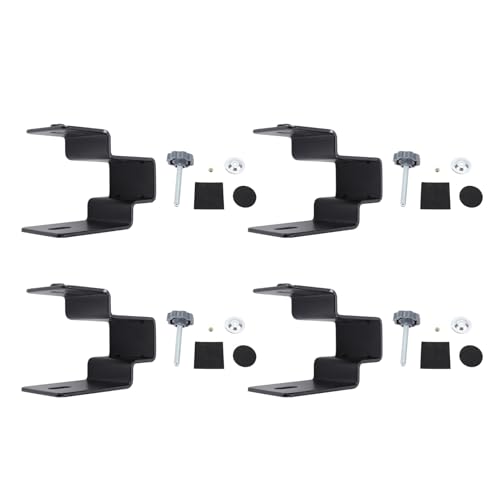 4-teilige verstellbare Schubladenklemme Set 2,45 mm eingedickter Schrank Hardware-Klemmen C-Clamps für die Holzbearbeitung Fixierung für Schrankplatten von ZLXHDL