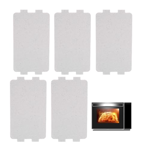 Mikrowellen-Wellenleiter-Abdeckung, 5 Stück, Mikrowellen-Glimmerplatten, Ersatz-Reparaturzubehör, 4,6 X 2,5 Zoll Mikrowellen-Wellenleiter-Abdeckung, 5 Stück, Mikrowellen-Glimmerplatten, Ersatz-Reparaturzubehör, 4,6 X 2,5 Zoll von ZLXHDL