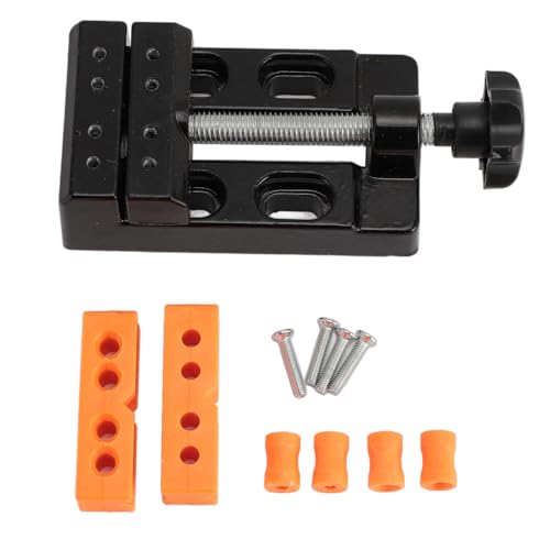 Mini Drill Press Vise, Adjustable Fixture Flat Table Vise, Made of Aluminum Alloy, Equipped with Parallel Opening Jaws, Suitable for Precision Work. Mini Drill Press Vise, Adjustable Fixture Flat Table Vise, Made of Aluminum Alloy, Equipped with Parallel Opening Jaws, Suitable for Precision Work. von ZLXHDL