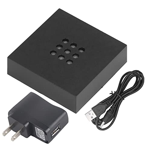 ZLXHDL Beleuchteter Sockel Für Glaskunst, 9RGB-Gradienten-LED-Display-Lichtsockel, LED-Sockel Für Acryl, LED-Lichtsockel Für Kristallglasvasen-Trophäe von ZLXHDL