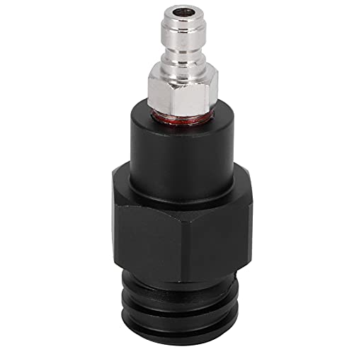 ZLXHDL CO2-Zylinder-Nachfülladapter, 8 Mm Männlicher Schnellstecker auf Außengewinde TR21-4 CO2-Zylinder-Tank-Adapter-Anschluss Für Getränkeautomaten(Schwarz) von ZLXHDL