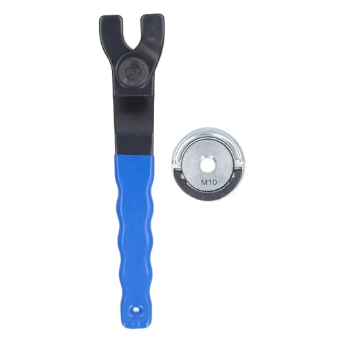 ZLXHDL M10 Universal Verschlüsselung, Winkel Flanschmuttersatz, 40 nm Drehmoment Selbstverriegelungsmutter mit verstellbarem Schraubenschlüsselwerkzeug von ZLXHDL