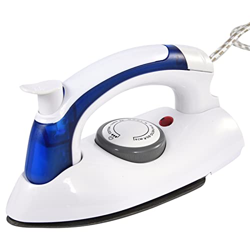 ZLXHDL Mini-Reisebügeleisen, 120/220 V, Faltbare Mini Dampfbügeleisen für Reisen, Tragbares Hand-Reisebügeleisen Für Reisen Und Den Täglichen Bügelgebrauch(EU) von ZLXHDL
