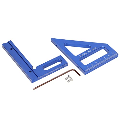 Zoll 3D -Multi -Winkel -Messurlaub, Holzbearbeitung Quadratwinkel Lineal, 45,90 Grad Aluminiumwinkel Lineal Messwerkzeug für Holzbearbeitungslayouts und Gehrungsschnitte Zoll 3D -Multi -Winkel -Messurlaub, Holzbearbeitung Quadratwinkel Lineal, 45,90 Grad Aluminiumwinkel Lineal Messwerkzeug für Holzbearbeitungslayouts und Gehrungsschnitte von ZLXHDL