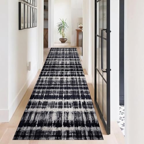 ZLXMN Indoor Decor Abstrakte Bereich LäUferteppich,60x200cm,Moder Weich Flur Teppich,Maschinenwaschbar Langer Eingangsbereich Vorleger LäUfer Bodenmatte füR Schlafzimmer Gang ZLXMN Indoor Decor Abstrakte Bereich LäUferteppich,60x200cm,Moder Weich Flur Teppich,Maschinenwaschbar Langer Eingangsbereich Vorleger LäUfer Bodenmatte füR Schlafzimmer Gang von ZLXMN