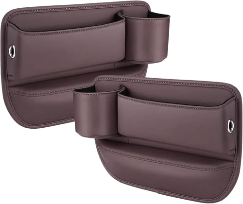 ZLYFCL 2 Stück Aufbewahrungsbox für Autositze für Ford Mondeo MK5 2015 2016 2017 2018 2019 2020 2021 2022, Autositz Seitentaschen Organizer Lückenfüller Zubehör,Brown ZLYFCL 2 Stück Aufbewahrungsbox für Autositze für Ford Mondeo MK5 2015 2016 2017 2018 2019 2020 2021 2022, Autositz Seitentaschen Organizer Lückenfüller Zubehör,Brown von ZLYFCL