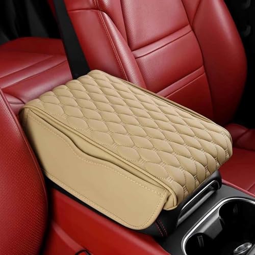 ZLYFCL Auto-Armlehnen-Pad für Benz ML Class 2005 2006 2007 2008 2009 2010 2011, Leder Auto Mittelkonsole Armlehnenpolster Dekorations Zubehör,D-Beige ZLYFCL Auto-Armlehnen-Pad für Benz ML Class 2005 2006 2007 2008 2009 2010 2011, Leder Auto Mittelkonsole Armlehnenpolster Dekorations Zubehör,D-Beige von ZLYFCL
