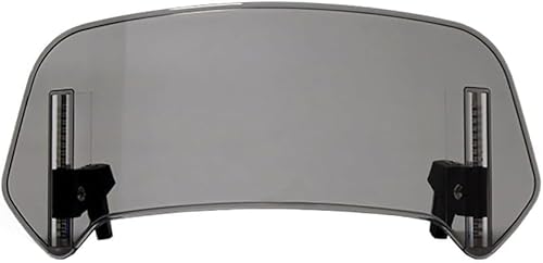 ZLYFCL Motorrad Windabweiser Windschild für Kawasaki Versys 650 2007-2017 2018 2019 2020 2021 2022 2023 2024 2025, Clip-On Motorrad Windschutz Spoiler Einstellbare Windabweiser Zubehör,B-Grijs-L ZLYFCL Motorrad Windabweiser Windschild für Kawasaki Versys 650 2007-2017 2018 2019 2020 2021 2022 2023 2024 2025, Clip-On Motorrad Windschutz Spoiler Einstellbare Windabweiser Zubehör,B-Grijs-L von ZLYFCL