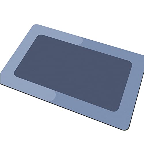 ZLZNX Memory Schaum Badematte Set Saugfähig rutschfest Badvorleger Waschbar Badteppich Duschmatte für Badezimmer Toilette,1,45x150cm von ZLZNX
